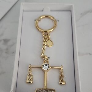 Michael Kors Libra Keychain Bag Charm